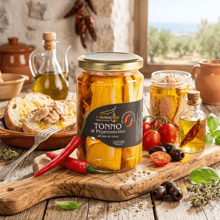 Filetti di Tonno al peperoncino Calabrese 290 - immagine 2