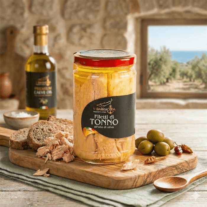 Filetti di Tonno Alalunga in olio di Oliva 290g - immagine 2