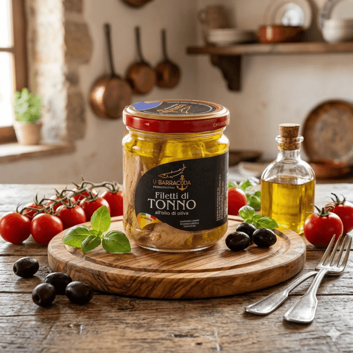 Filetti di Tonno Alalunga in olio di Oliva 212g - immagine 2