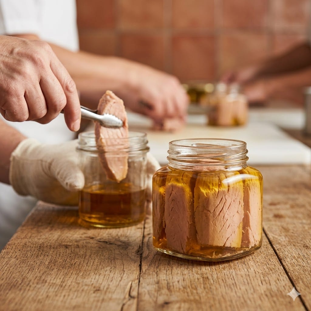 lavorazione tonno-ubarracuda-conserve-ittiche