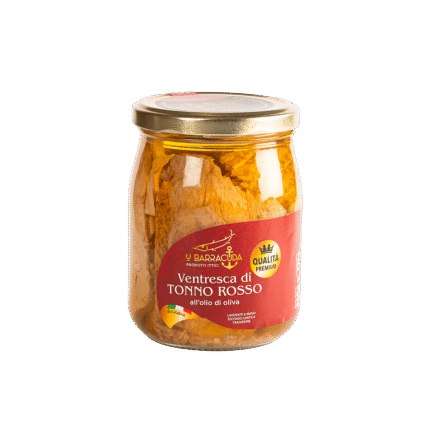 Ventresca di Tonno Rosso 560g | U Barracuda - Eccellenza Calabrese