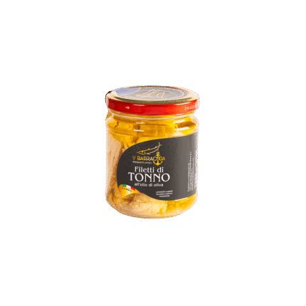 Filetti di Tonno Alalunga in olio di Oliva 212g