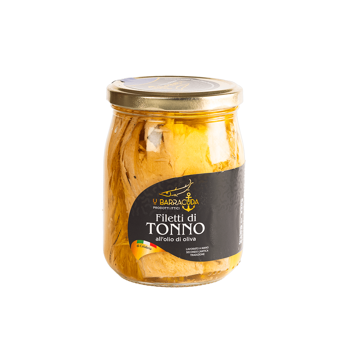 ubarracuda-conserva-di-mare9 Filetti di Tonno Alalunga in olio di Oliva 560G - immagine 1