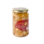 Barattolo di tonno rosso in olio