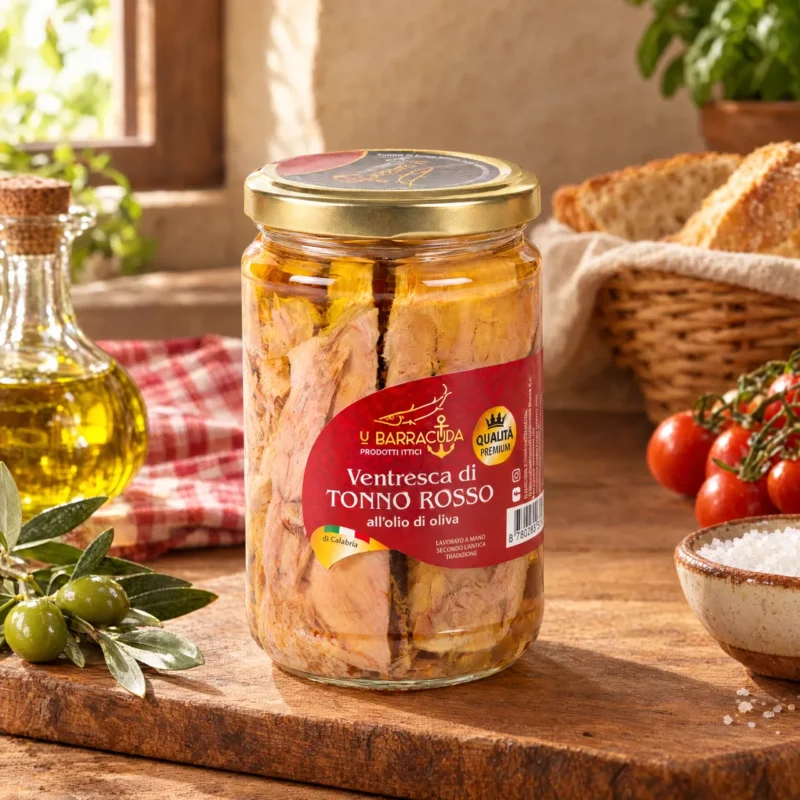 u Barracuda Conserve ittiche e prodotti tipici Calabresi 43-ubarracuda-conserve-ittiche Tonno rosso in olio d'oliva
